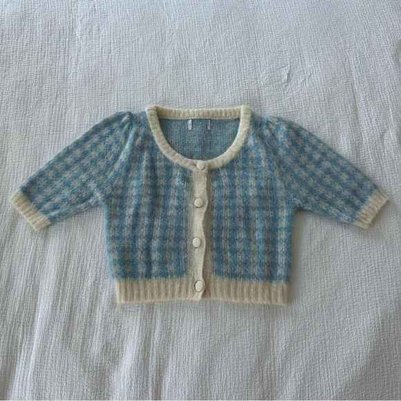Rouje Ronny Cardigan in Blue - Picture 6 of 8